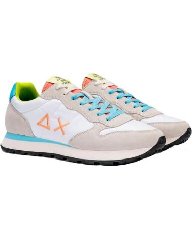 Deportivas de Hombre SUN68 SUN 68 ZAPATILLAS TOM FOR PEACE BIANCO BLANCO