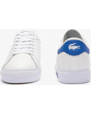 Sportif pour Homme LACOSTE ZAPATILLAS HOMBRE BLANCAS POWERCOURT 74TSMA0081 BLANCO