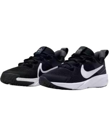 girl and boy Trainers NIKE DX7614-001 STAR RUNNER 4 BLACK-WHITE-ANTHRACITE
