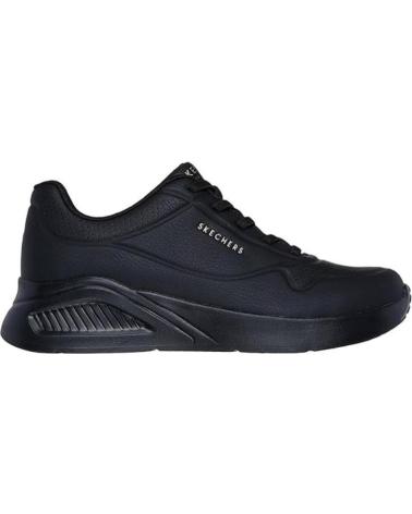 Sportschuhe für Damen SKECHERS ZAPATILLAS MUJER MODELO UNO LITE - LITE WORK COLOR NEGRO BBK BBK
