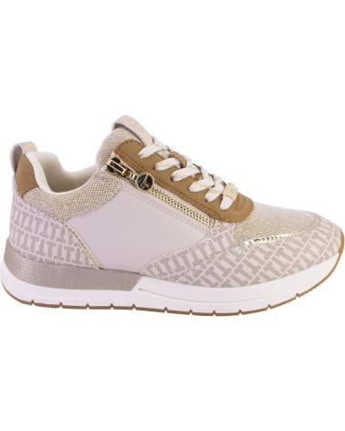 Esportes  de Mulher TAMARIS 23732 ZAPATILLAS CASUAL DE MUJER BEIGE