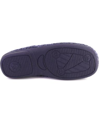 Pantofole per Uomo DEVALVERDE 3529 ZAPATILLAS DE CASA DE HOMBRE AZUL MARINO