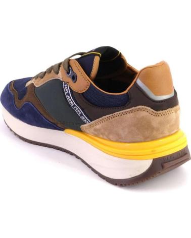 Man Trainers PEPE JEANS PMS60027 ZAPATILLAS CASUAL DE HOMBRE AZUL MARINO