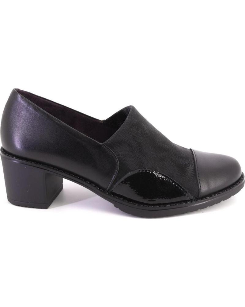 PITILLOS 10041 ZAPATOS DE MUJER PIEL NEGRO