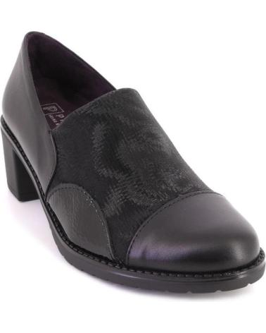PITILLOS 10041 ZAPATOS DE MUJER PIEL NEGRO