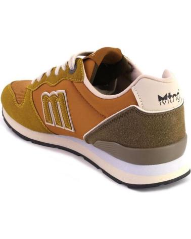 Deportivas de Hombre MTNG MUSTANG 84467PLITY ZAPATILLAS CASUAL DE HOMBRE MOSTAZA