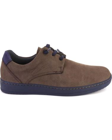 Scarpe per Uomo PITILLOS 40061 ZAPATOS DE HOMBRE NOBUK MARRON