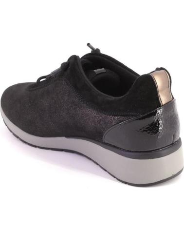 Deportivas de Mujer TREINTAS M4262 ZAPATILLAS CASUAL DE MUJER NEGRO