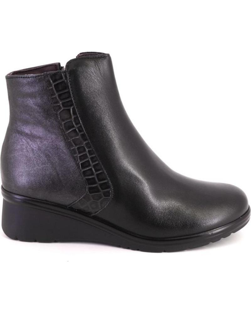 Stivaletti per Donna PITILLOS 10035 BOTINES DE MUJER PIEL NEGRO