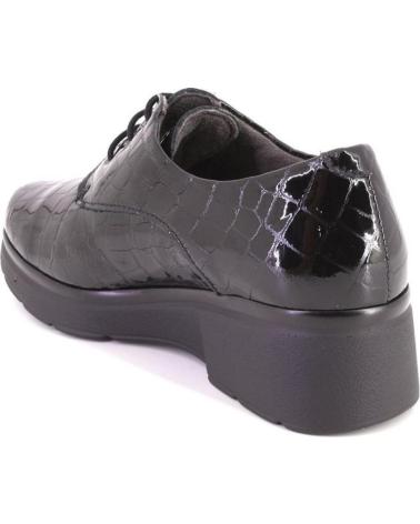 Scarpe per Donna PITILLOS 10057 ZAPATOS CON CORDONES DE MUJER NEGRO