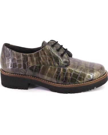 Scarpe-De-Mujer-PITILLOS-10081-ZAPATOS-CON-CORDONES-DE-MUJER-PIEL-TAUPE