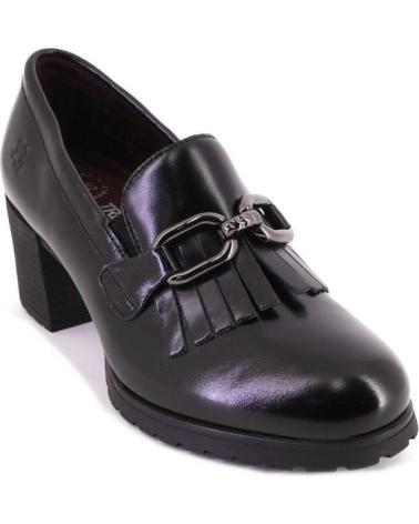 Halbschuhe für Damen TREINTAS 4218 MOCASINES DE MUJER PIEL NEGRO