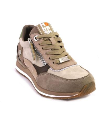 Sportivo per Donna REFRESH 171401 ZAPATILLAS CASUAL DE MUJER BEIGE