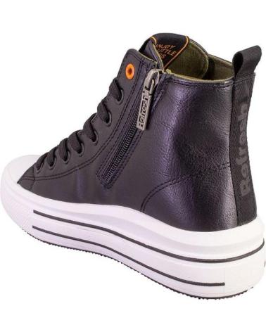 Sportivo-De-Mujer-REFRESH-172284-ZAPATILLAS-CASUAL-DE-MUJER-NEGRO