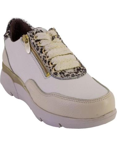Deportivas de Mujer NIVAL DAMA-24 ZAPATILLAS CASUAL DE MUJER PIEL HIELO