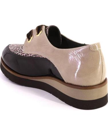 Sapatos de Mulher NIVAL ANGELA ZAPATOS CON CORDONES DE MUJER MARRON