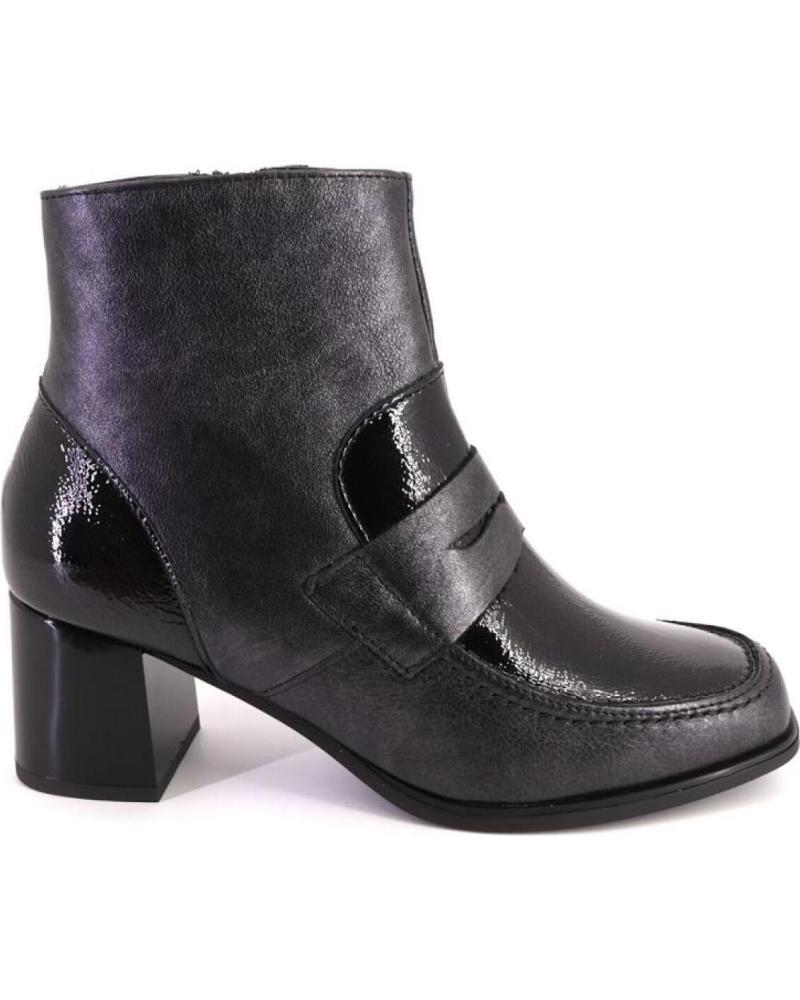Botines de Mujer PITILLOS 10132 BOTINES DE MUJER PIEL PLOMO