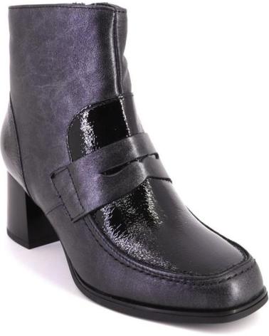 Botines de Mujer PITILLOS 10132 BOTINES DE MUJER PIEL PLOMO