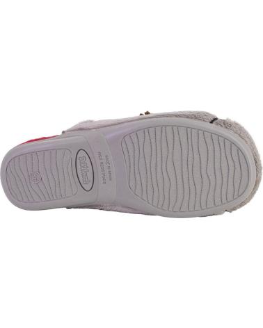 Calzado de casa de Mujer DEVALVERDE 6070 ZAPATILLAS DE CASA DE MUJER GRIS