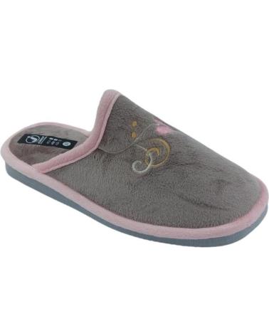 Calzado de casa de Mujer JAVER ZAPATILLAS OTONO INVIERNO 32-272 GRIS