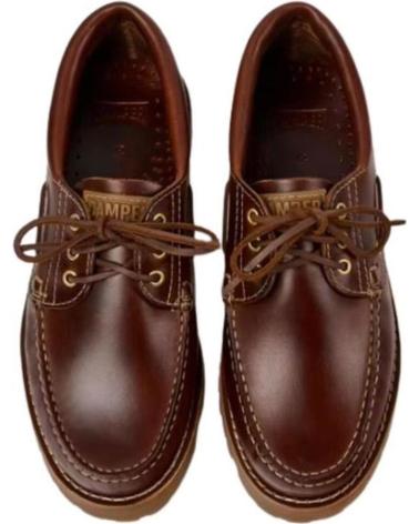 Nauticos für Herren CAMPER ZAPATO HOMBRE NAUTICO CUERO 838 CAMEL