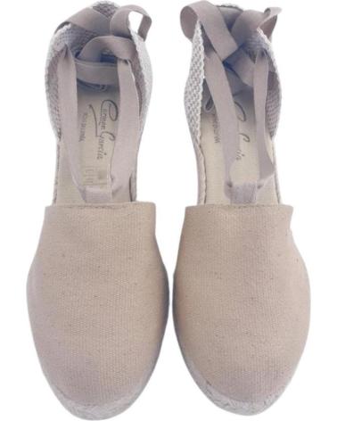 Sandali per Donna SEVILLAS ALPARGATAS CUNA CINTAS CARMEN GARCIA VARIOS 900 CAMEL