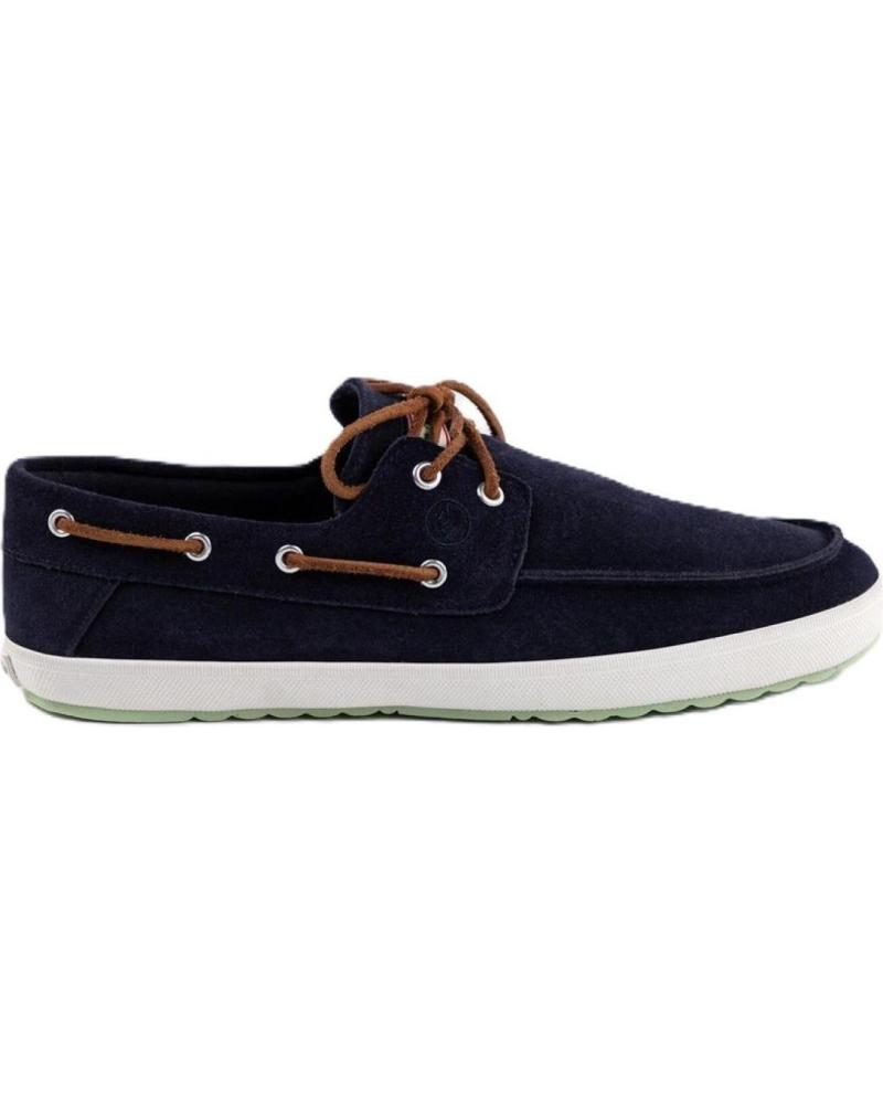 Nauticos-De-Hombre-EL-GANSO-NAUTICO-SNEAKER-SUEDE-MARINO-1120S240008-AZUL
