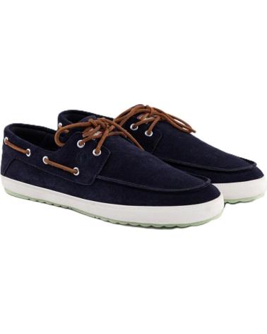 Nauticos-De-Hombre-EL-GANSO-NAUTICO-SNEAKER-SUEDE-MARINO-1120S240008-AZUL