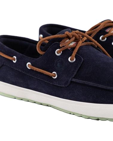Nauticos-De-Hombre-EL-GANSO-NAUTICO-SNEAKER-SUEDE-MARINO-1120S240008-AZUL