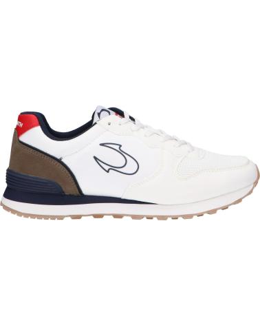 Deportivas-De-Hombre-JOHN-SMITH-ZAPATILLAS-VIKAR-BCO-ROJO-BLANCO