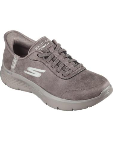 Deportivas de Mujer SKECHERS SNEAKERS GO WALK FLEX-MALI MUJER MARRON MARRóN