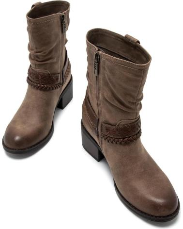 Botines de Mujer MTNG 59348 GRIS