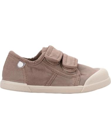 Zapatillas deporte de Mujer y Hombre IGOR ZAPATILLA VELCRO RESPETUOSA LONA MARRóN