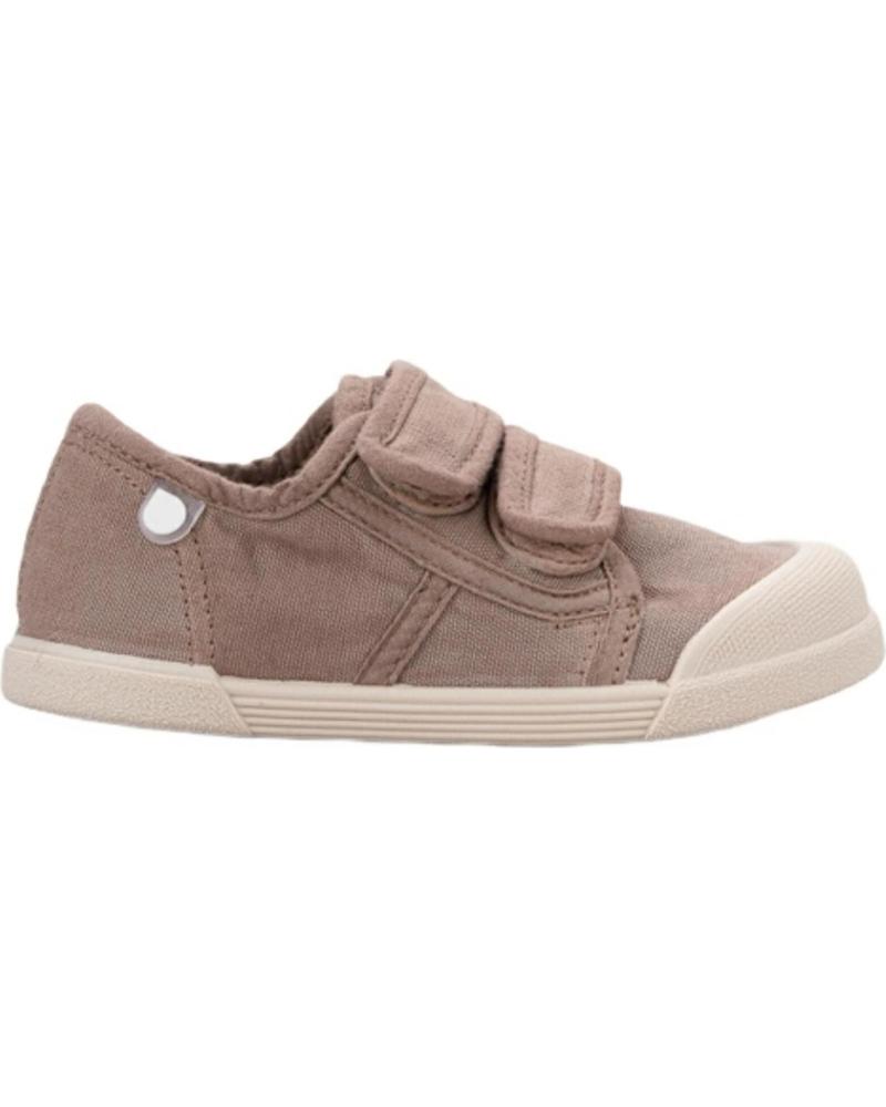 Zapatillas deporte de Mujer y Hombre IGOR ZAPATILLA VELCRO RESPETUOSA LONA MARRóN
