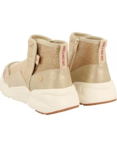 BOTTINE REMBOURRÉE GIO যথাযথPPO UDBY POUR FILLE ET FEMME, DORÉ ORO