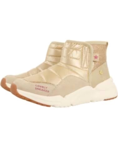 BOTTINE REMBOURRÉE GIO যথাযথPPO UDBY POUR FILLE ET FEMME, DORÉ ORO