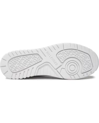 Sneaker-De-Hombre-TOMMY-HILFIGER-DEPORTIVA-CASUAL-PARA-HOMBRE-FM0505-COLOR-BL-BLANCO