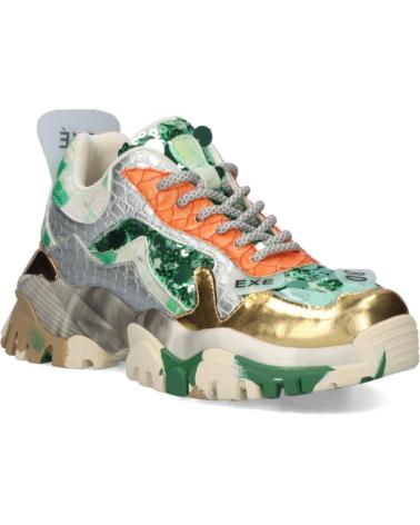 Sneaker für Damen EXE 22E10-3 PU GREEN GOLD