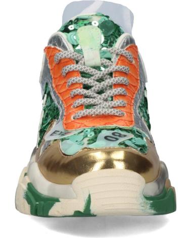 Sneaker für Damen EXE 22E10-3 PU GREEN GOLD