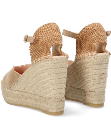 Sandali per Donna MACARENA ALPARGATAS MUJER MODELO ALBA6 COLOR BEIS TOPO