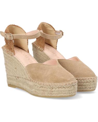 Sandali per Donna MACARENA ALPARGATAS MUJER MODELO ALBA6 COLOR BEIS TOPO