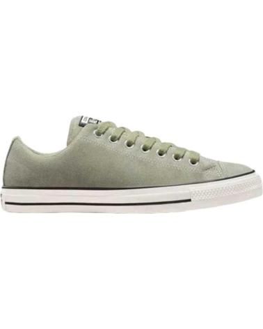 Man Trainers CONVERSE A11604C CHUCK TAYLOR ALL STAR WIDE PADDED SUEDE LIGHT FIELD SURPLUS-EGRET
