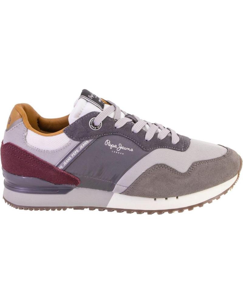 Sneaker-De-Mujer-PEPE-JEANS-PMS40018-ZAPATILLAS-CASUAL-DE-HOMBRE-GRIS