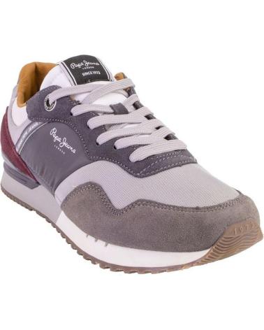 Sneaker-De-Mujer-PEPE-JEANS-PMS40018-ZAPATILLAS-CASUAL-DE-HOMBRE-GRIS