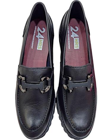 Scarpe-De-Mujer-24-HORAS-MOCASINES-NEGROS-TACON-MIST-S-NEGRO