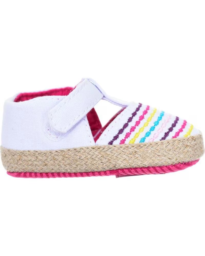 Neonato per Bambina e Bambino  ZAPATOS FLEXIBLES CON CIERRE DE TIRA DE VELCRO 25252 BEBE ROSA