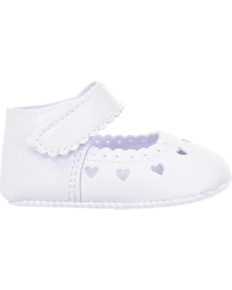 Bailarinas de Niña  ZAPATOS FLEXIBLES CON CIERRE DE TIRA EN EL TOBILLO 25215 BEB BLANCO