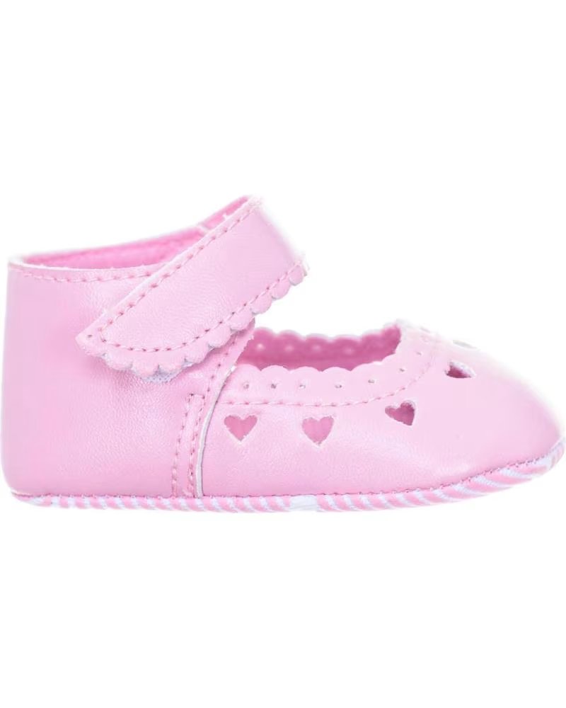 Sabrinas de Menina  ZAPATOS FLEXIBLES CON CIERRE DE TIRA EN EL TOBILLO 25215 BEB ROSA
