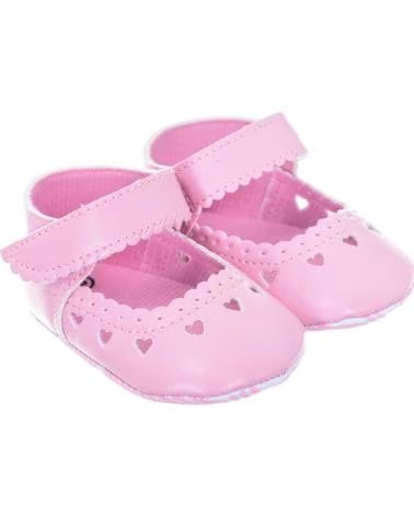 Sabrinas de Menina  ZAPATOS FLEXIBLES CON CIERRE DE TIRA EN EL TOBILLO 25215 BEB ROSA
