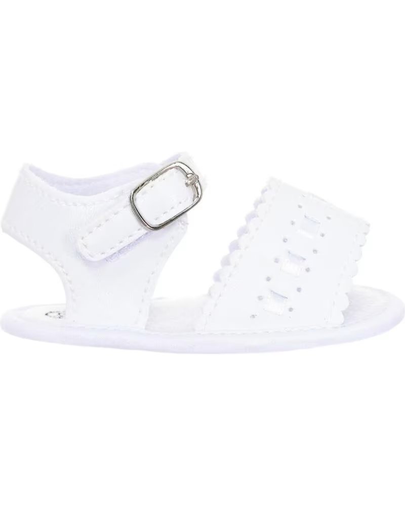 girl Infant  SANDALIAS FLEXIBLES CON CIERRE DE HEBILLA LPG25205 BEBE BLANCO